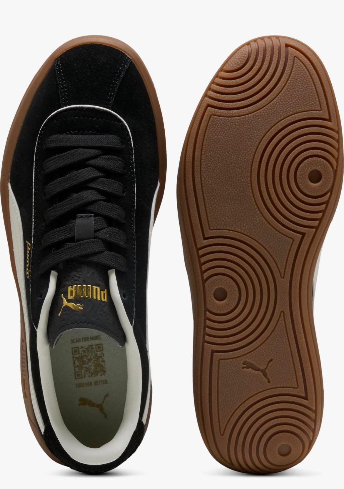 Puma Club Klassika Sd Kadın Siyah Günlük Ayakkabı